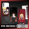 Y-Yumeko Mary K-Kakegurui Персонажи Чехол для телефона Для Samsung S25,S24,S21,S22,S23,S20,Ultra,S26,Plus,Fe,Note,5G Черный Чехол