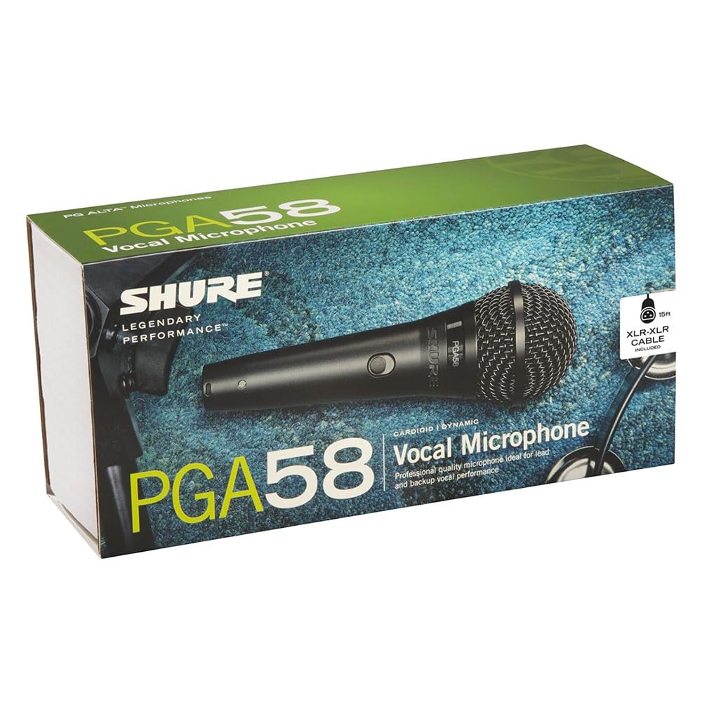 Shure Динамический вокальный микрофон с кабелем XLR в комплекте PGA58-XLR []