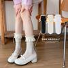 Y2K Leg Covers Lolita Middle Tube Socks New Compression Socks Girl
