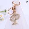 Fashion Letter Keychain Trendy Creative 26 English Letter Initial Resin Handbag Keyring Accessories For Women