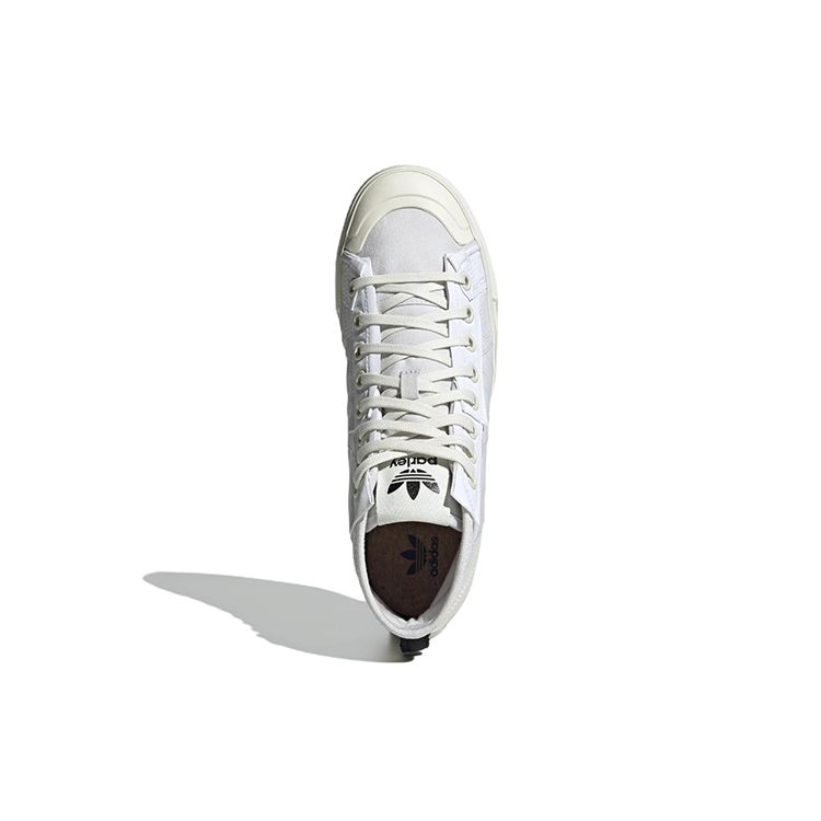 Parley x adidas Nizza High White Tint Унисекс Кроссовки Облачно-белый Молочно-белый GV7617