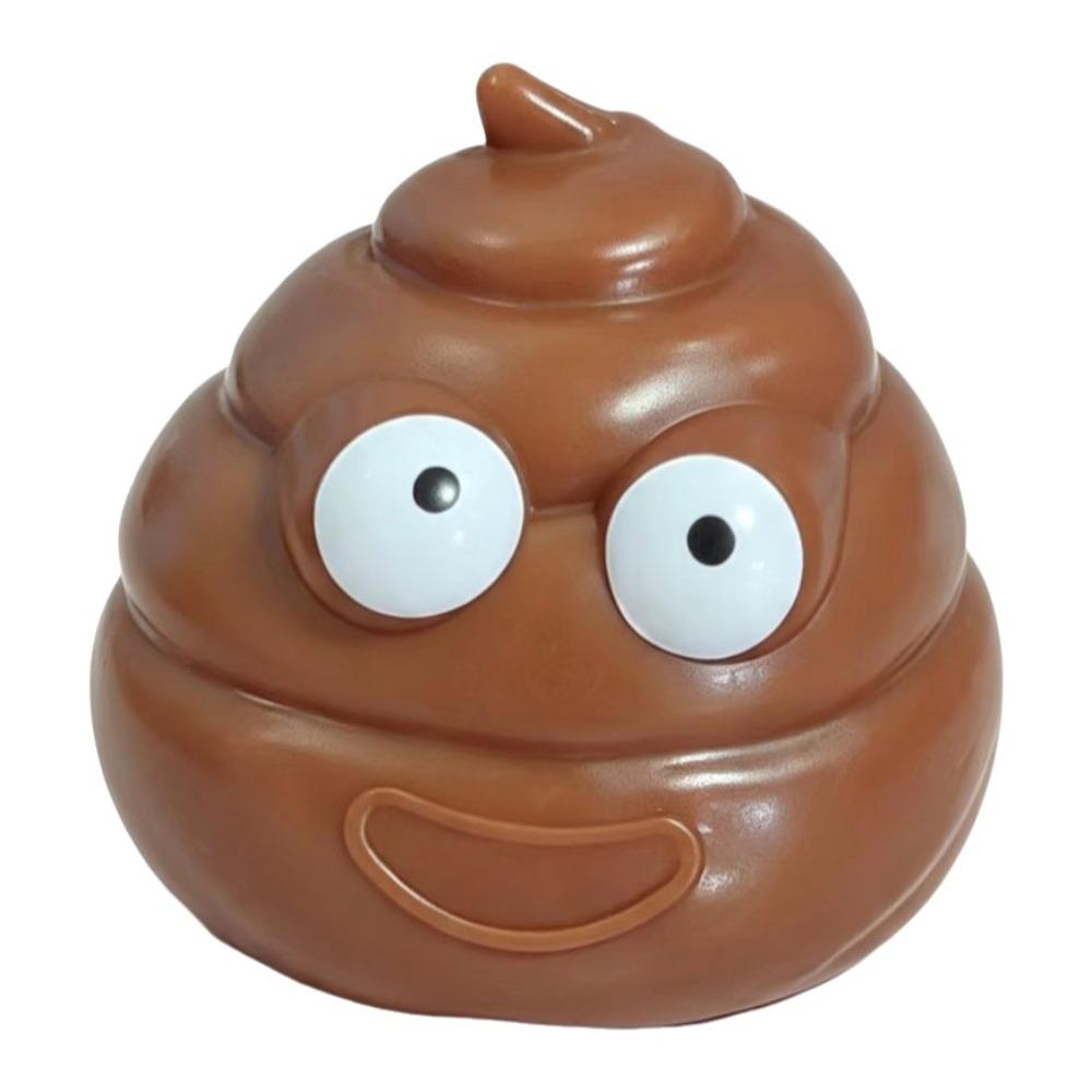 Sound Effects Crackling Shit Squishy Toy Crunchy Prank Toys Portable TPR Fidget Toy Joke Props