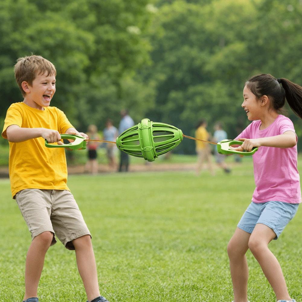 Hand-eye coordination Shuttle Ball Toy Fun Fitness Activity Ball-Handling Game For Children
