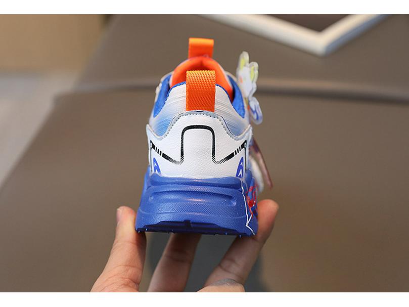 Кроссовки детские Luminous Mesh Ultraman Cartoon - унисекс 2023 года, дышащая спортивная обувь