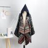 Large Shawl Cape For Men And Women With Hats In All Seasons, Thickened Scarf For Travel To Keep Warm, Literary Wear Cape