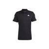 Club Performance Quick-Dry Tennis Polo Shirt Men Tops Black IS2294