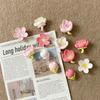 20/30Pcs DIY Sakura Pushpins Creative Pink Flower Push Pins Portable Thumb Tacks Photo Wall Decor