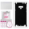 apgo Protective Skin Sticker for the Back+sides Compatible with Samsung Galaxy Note 9, Full Wrap Film, Foil, Vinyl - Pattern Matte Black