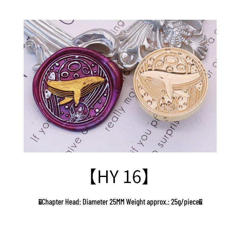 Печать для сургуча серии «Океан»: Русалка, Бегония, Кит