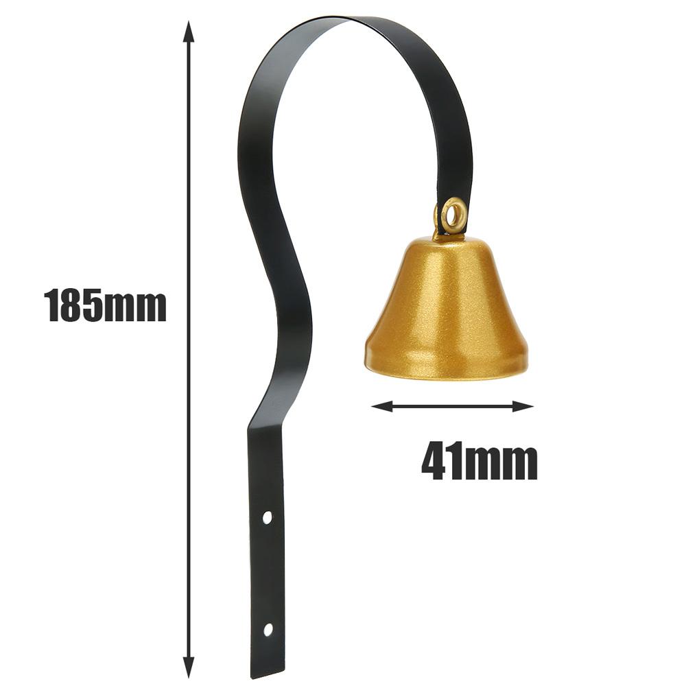 Wall Mounted Alert Vintage Retro Pet Toy Shopkeeper Bell Home Decoration Dog Training Bell Doorbell