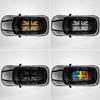Для MINI Cooper E J01 EV Электрический 2025 Автомобильные наклейки на люк Пленка для окон крыши Виниловая наклейка-солнцезащита Автонаклейка