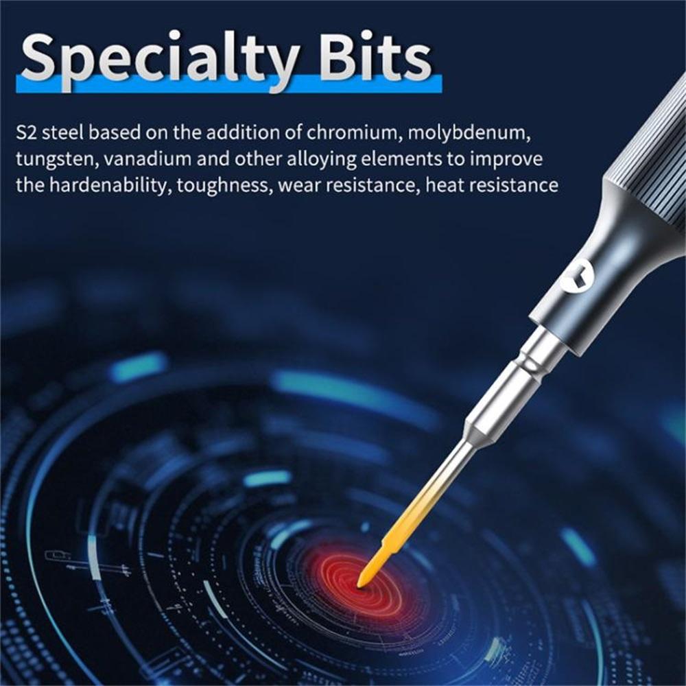 JITONGXUE JT-87 S2 Steel Non Slip Precision Screwdriver for Electronics Repair