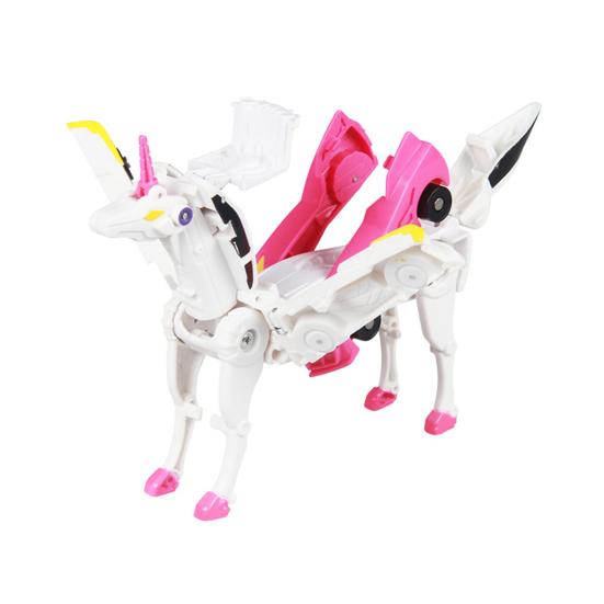 2Pcs/Set Transformable Flying Horse Car Toy Collision Deformation 2-In-1 Mini Vehicle Educational Transforming Mechanical Flying Toddlers Boys Girls