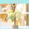 Plush Vegetable Turtle Toy Keychain Animal Stuffed Doll Pendant Decorations