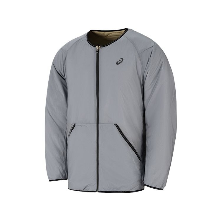 Asics FW25 Двусторонняя теплая удобная куртка на молнии Унисекс куртка 2033C013-200