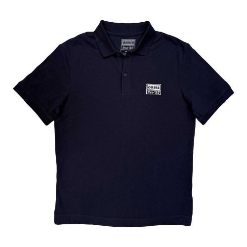 Oasis Unisex Adult Live ´25 Lockup Polo Shirt