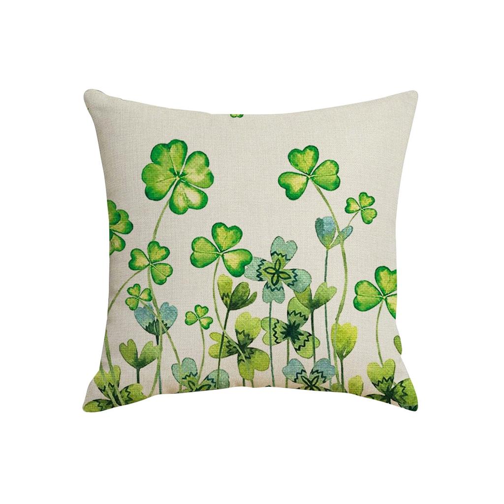 45x45см Украшения на День Святого Патрика для дома Наволочка Клевер Наволочка Святого Патрика Ирландская вечеринка Декоративная наволочка