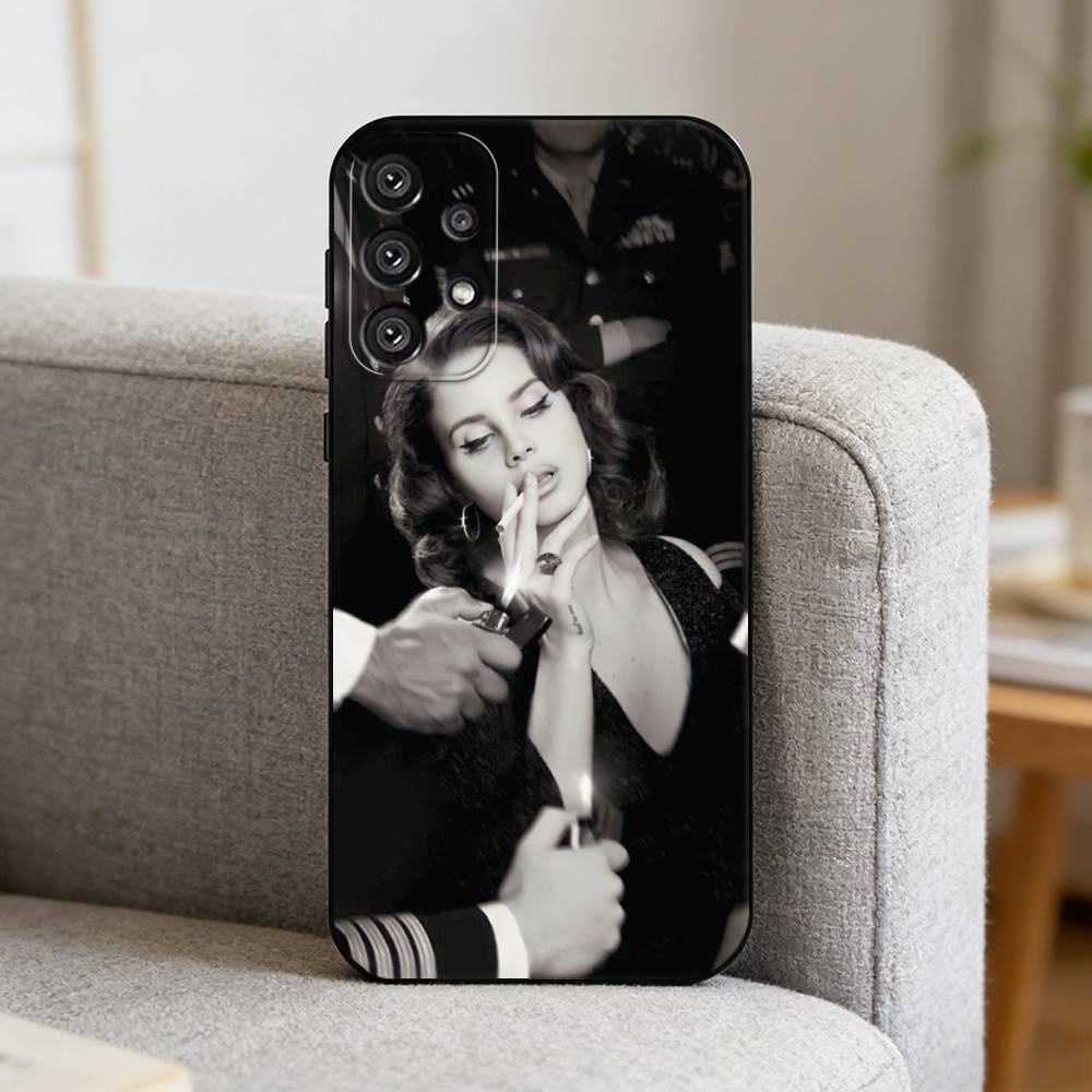 L-Lana Del R-Rey Чехол для телефона Samsung S25,S24,S21,S22,S23,S30,Ultra,S20,Plus,Fe,Note,10,9,5G Черный чехол