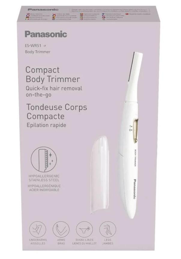 Panasonic Compact Body Trimmer | ES-WR51-P503 | Cordless | White