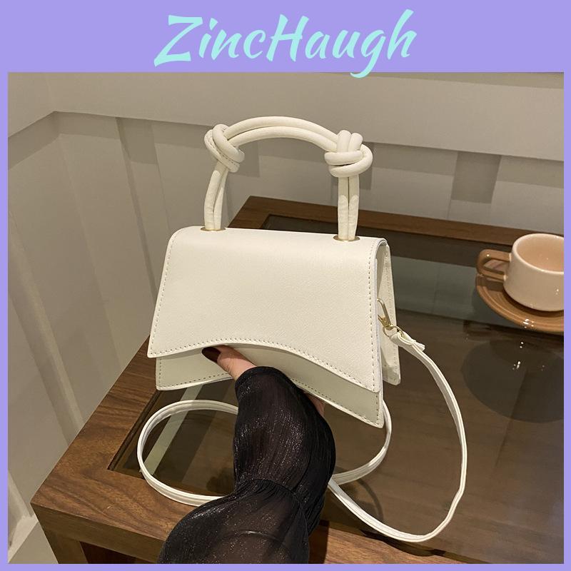Elegant Women's Casual Pu Handbag Stylish Solid Color Small Square Bag For Fall