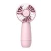Large Capacity Handheld Fan with Strong Wind, Silent, USB Charging, 3 Gears, Lanyard, Desktop Small