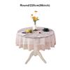 Easy Wash And Durable Round Tablecloth In Variety Of Patterns And Sizes Table Cover Sizes Available