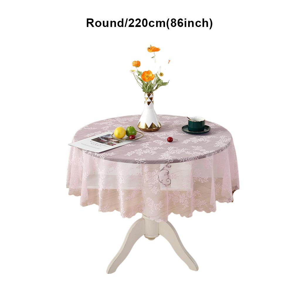 Easy Wash And Durable Round Tablecloth In Variety Of Patterns And Sizes Table Cover Sizes Available