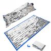 Outdoors Survival Emergency Sleeping Bag Army Portable Rescue Thermal Foil Ultra Light Camping Sleeping Bag 1 Person