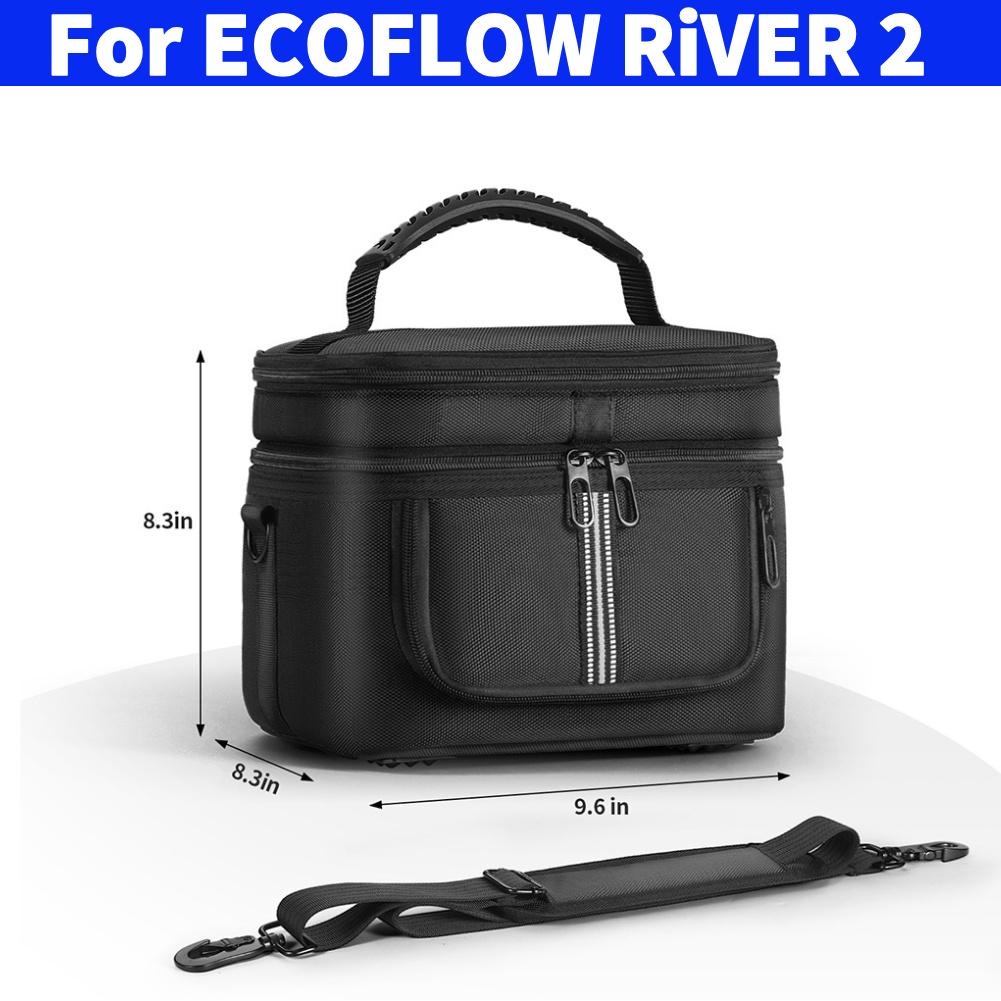 Чехол для переноски для Ecoflow Delta 3 Max Plus/Delta 3 Max Портативная электростанция Сумка для хранения Водонепроницаемый для Ecoflow River 3/3 Plus