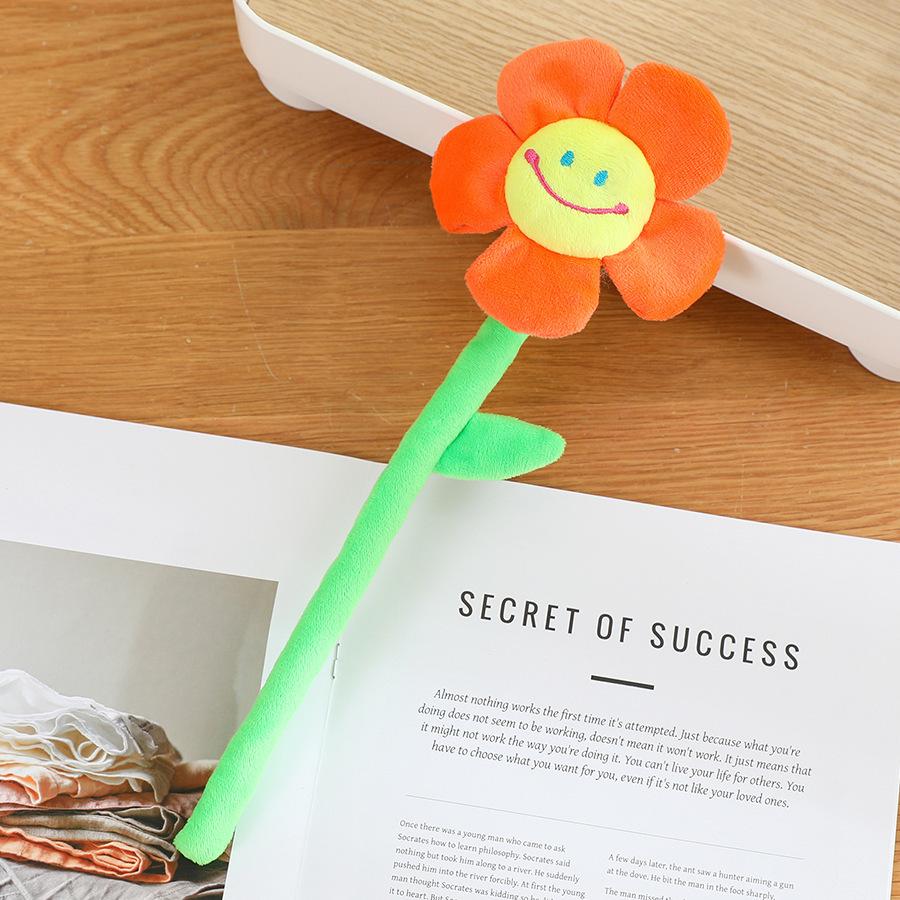 Креативная плюшевая игрушка в виде подсолнуха со смайликом, букет из ткани «роза», подхват для штор в виде цветка, реквизит для фотосъемки, украшение