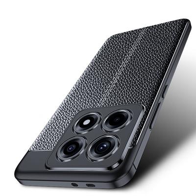 Чехол-накладка для Xiaomi 14T Pro, Чехол для Mi 14T Pro, Роскошный Новый Противоударный Бампер для Телефона, Задняя часть из ТПУ, Мягкая Кожа, Футляры для Xiaomi 14T Pro