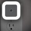 6 Pack Dusk to Dawn Sensor Motion Sensor Light Square Smart Sensor Light LED Night Light  Bedroom