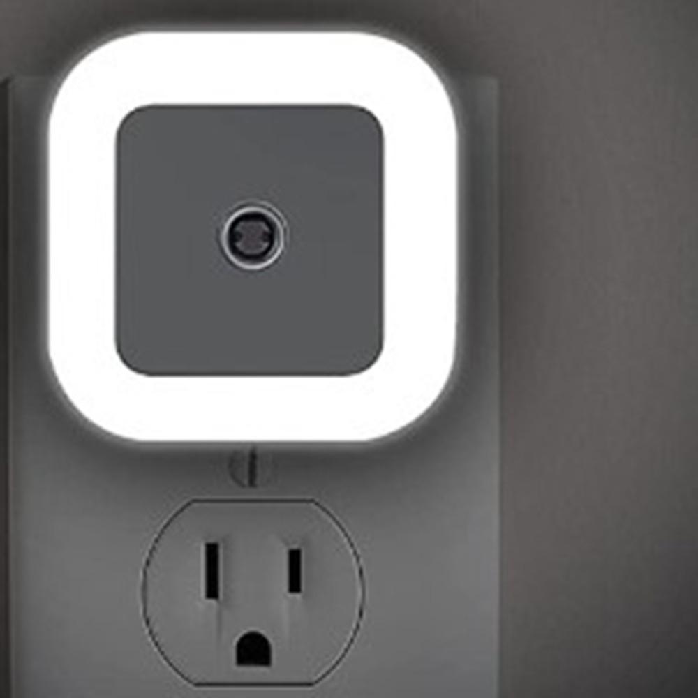 6 Pack Dusk to Dawn Sensor Motion Sensor Light Square Smart Sensor Light LED Night Light Bedroom