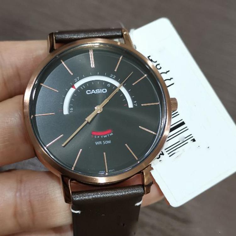 Casio Мужские часы Стандартной серии Черные MTP-B105RL-1AV MTP-B105RL-1AV