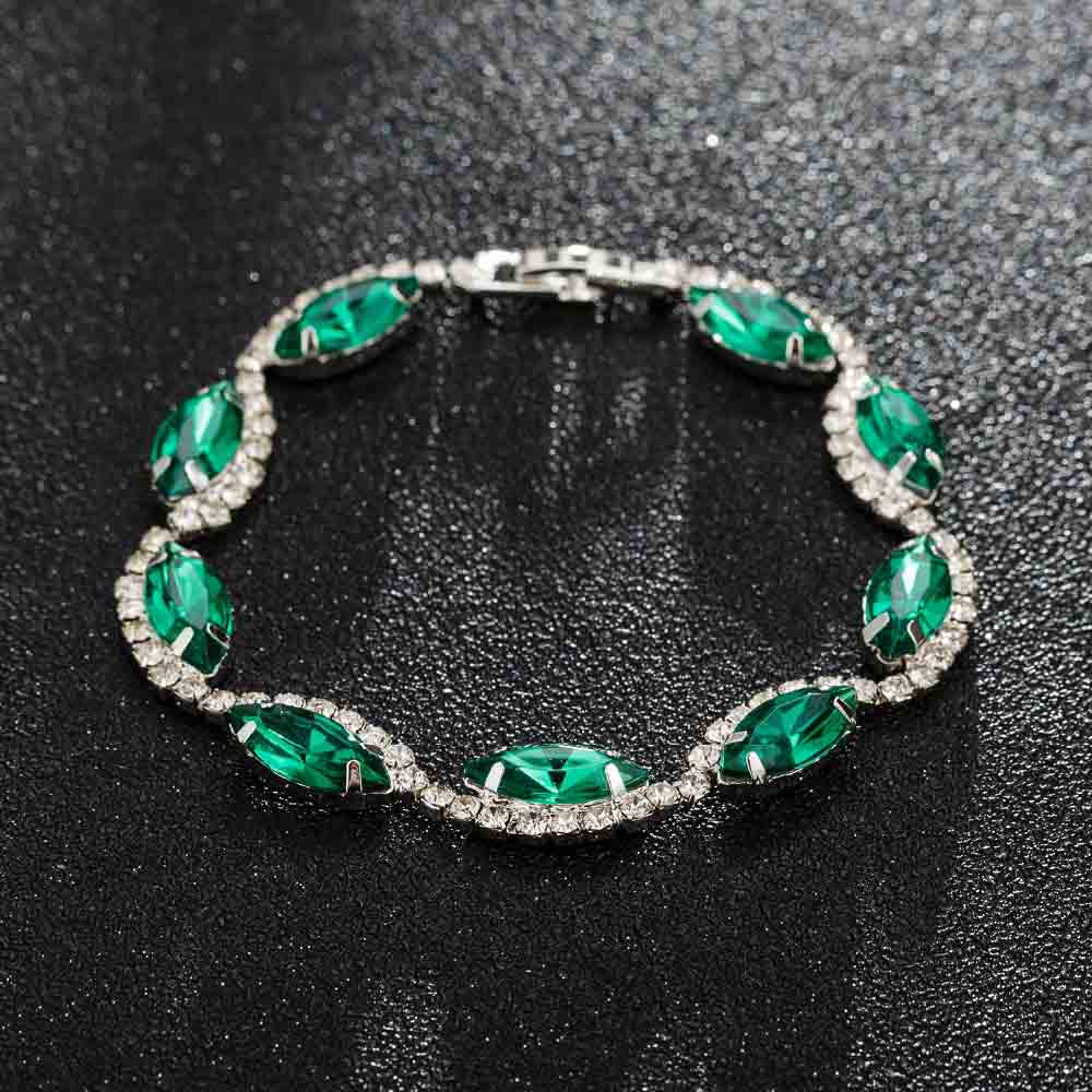 Изящный женский браслет из австралийского хрусталя