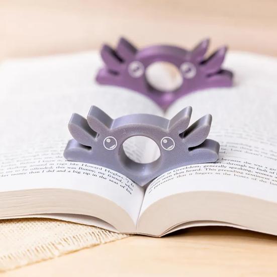 Держатель для книг, гладкий, ручной работы, держатель для книг для чтения, легкий, держатель для книг с большим пальцем, для чтения одной рукой, подарки