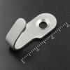 4pcs Sturdy Stainless Steel Wall Hook for Bathroom Kitchen Bedroom Office Easy Installation with Screws and Adhesive