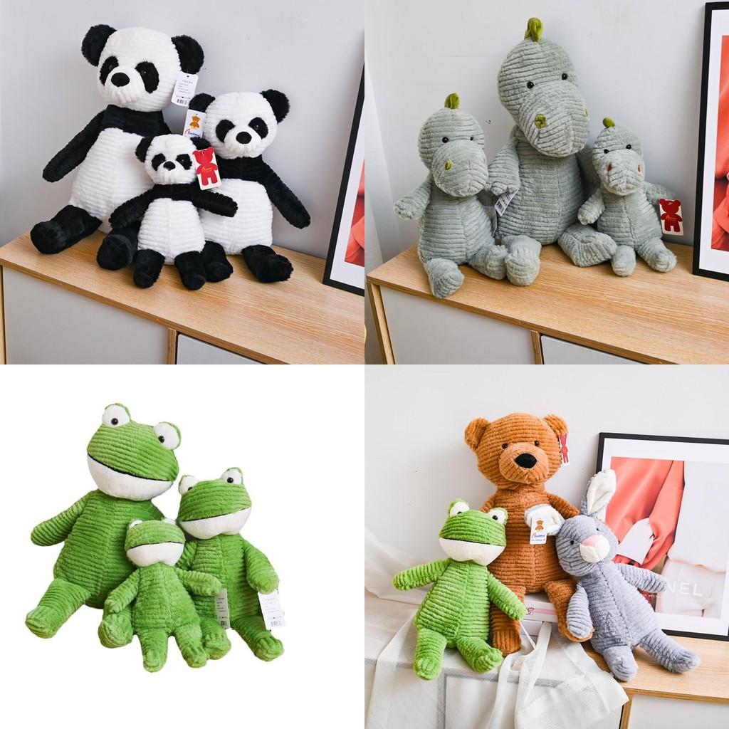 Dinosaur Panda Striped Panda Frog Plush Toy Stuffed Animal Doll Children Gift