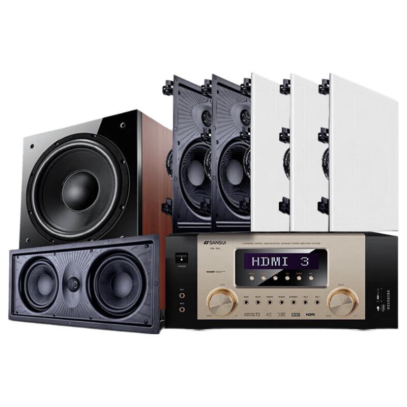 Система домашнего кинотеатра SANSUI T6 с 7.1 каналами и сабвуфером (Китайская версия)