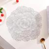 Placemat PVC Washable Mats for Dining Table Decor Mat Non-slip Placemat Set In Kitchen Accessories Cup Coaster Wine Pad