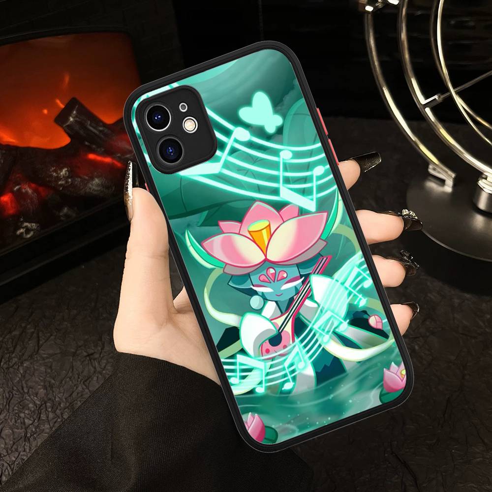 Чехол для телефона для мобильной игры C-Cookie Run Kingdom Для iPhone 16 15 14 13 12 11 Pro Max 7 8 6 6s Plus Матовый чехол