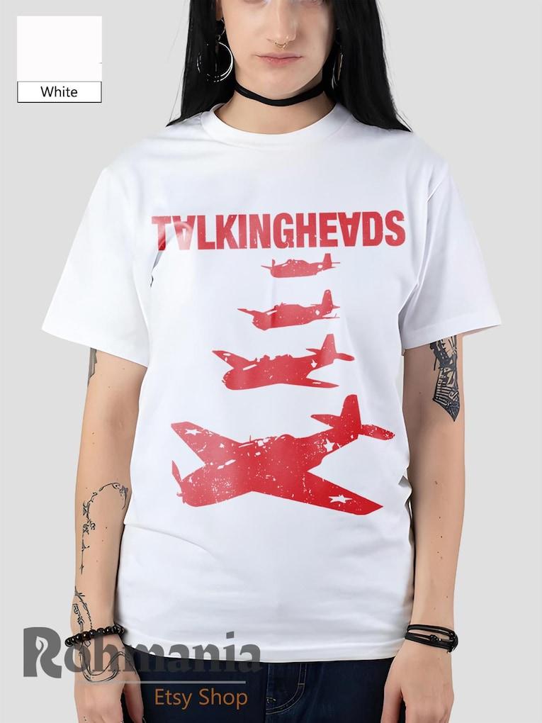 Talking Heads Tshirt 90s Retro Punk Rock New Wave Band Music Fan Merch Shirt