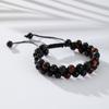 Colorful Natural Agate Bracelet Black Onyx Stone Energy Bracelets Unisex Modern Creative Yoga Meditation Manual Jewelry Spiritual Healing Ornaments