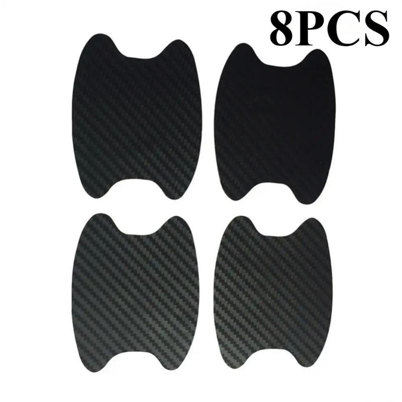 Защитное покрытие из углеродного волокна, устойчивое к царапинам, водонепроницаемое, универсальное, с текстурой из углеродного волокна, аксессуары для стайлинга автомобиля, защитные наклейки