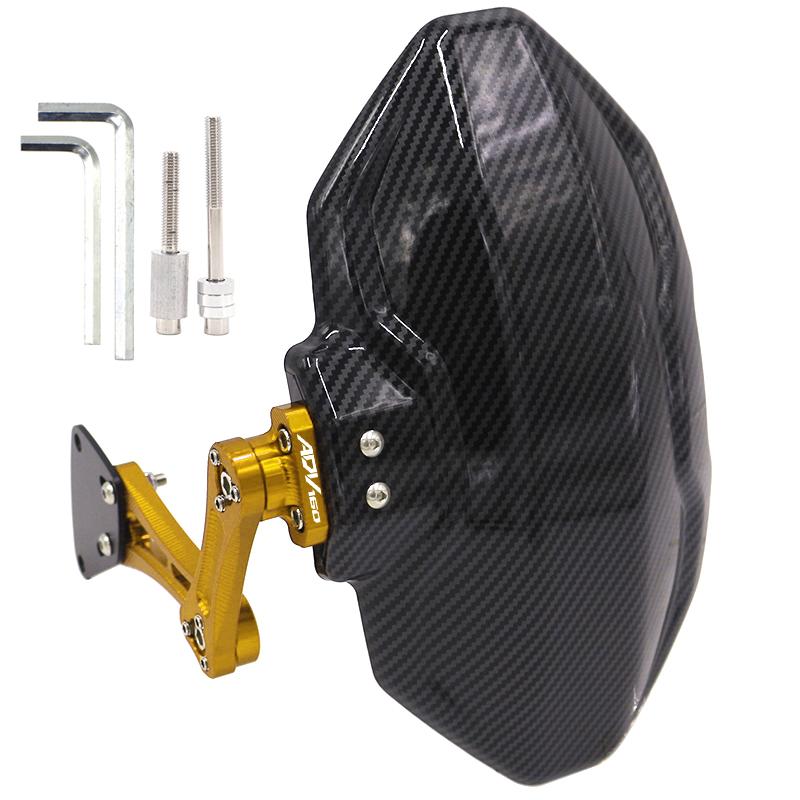 For Honda ADV160 ADV150 ADV 150 160 Motorcycle Rear Wheel Fender Mudguard Adventure Fender Forward Splash Guard  Acssories