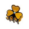 Shark Hair Claw, Built-in High Elastic Spring Hair Clip, Clover Shape Back Head Hair Clip, Portable Hair Accessory for Daily Travel