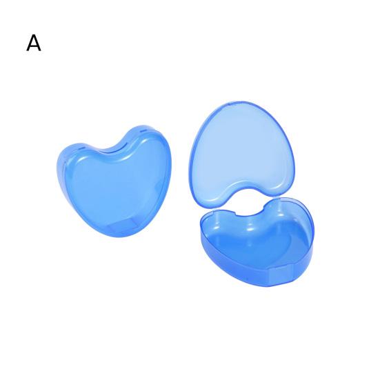 1 шт./2 шт. коробка для хранения зубных протезов различной формы, экологически чистый полипропилен, портативный, удобный для безопасного хранения футляр для брекетов