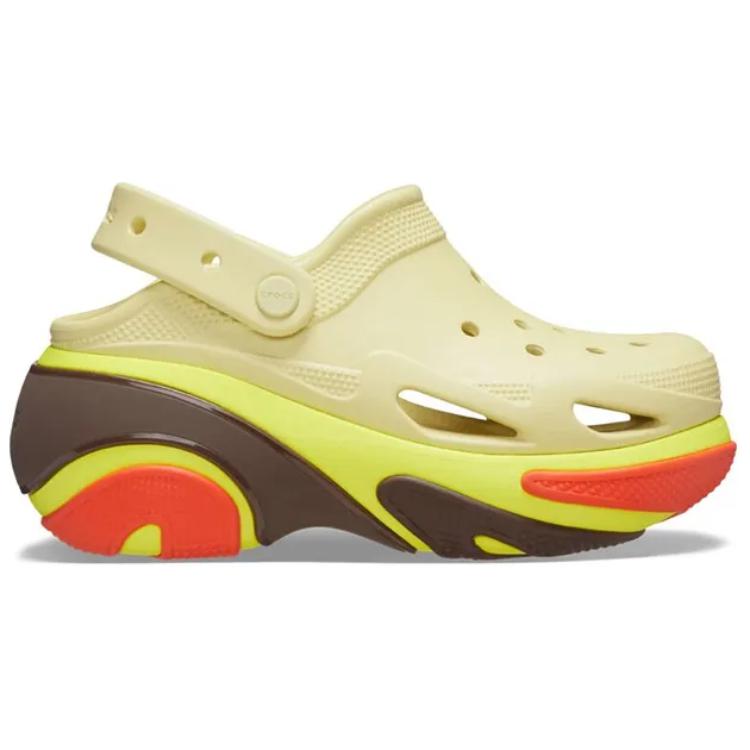 Crocs Bubble Crush Clog Sesame Унисекс Кроссовки Кремовые 210061-0HX