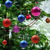 24Pcs Christmas Ball Shiny Christmas Tree Hanging Ball Ornament Set for Holiday Wedding Party Decoration