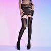 Колготки-подвязки в комплекте с чулками Женский сексуальный маслянистый блестящий клубная одежда для танца на пилоне Эластичная облегающая мини-юбка с зажимами для носков